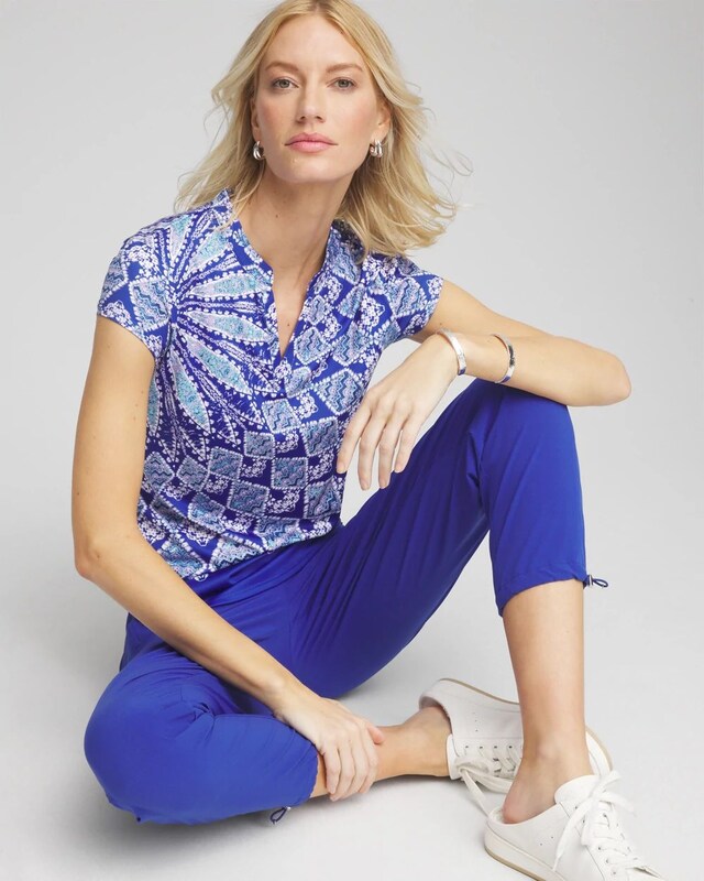 Zenergy UPF Printed Polo - image 2